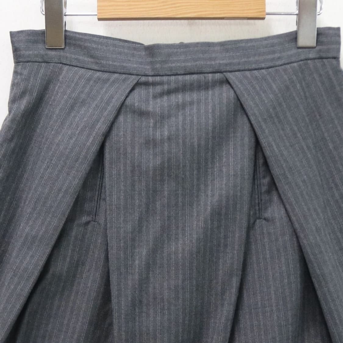 CIVIDINI 캐시미어 울 혼방 유니크 스커트 60887 상품이미지3