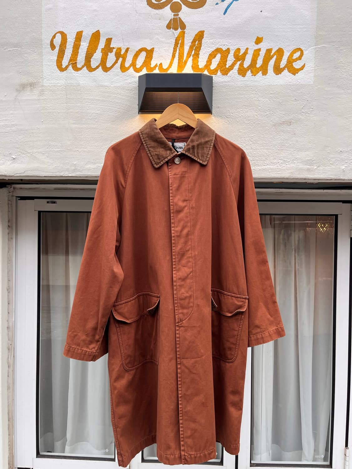 L.L.Bean 코듀로이 카라 싱글 코트 (Women’s L) 상품이미지1