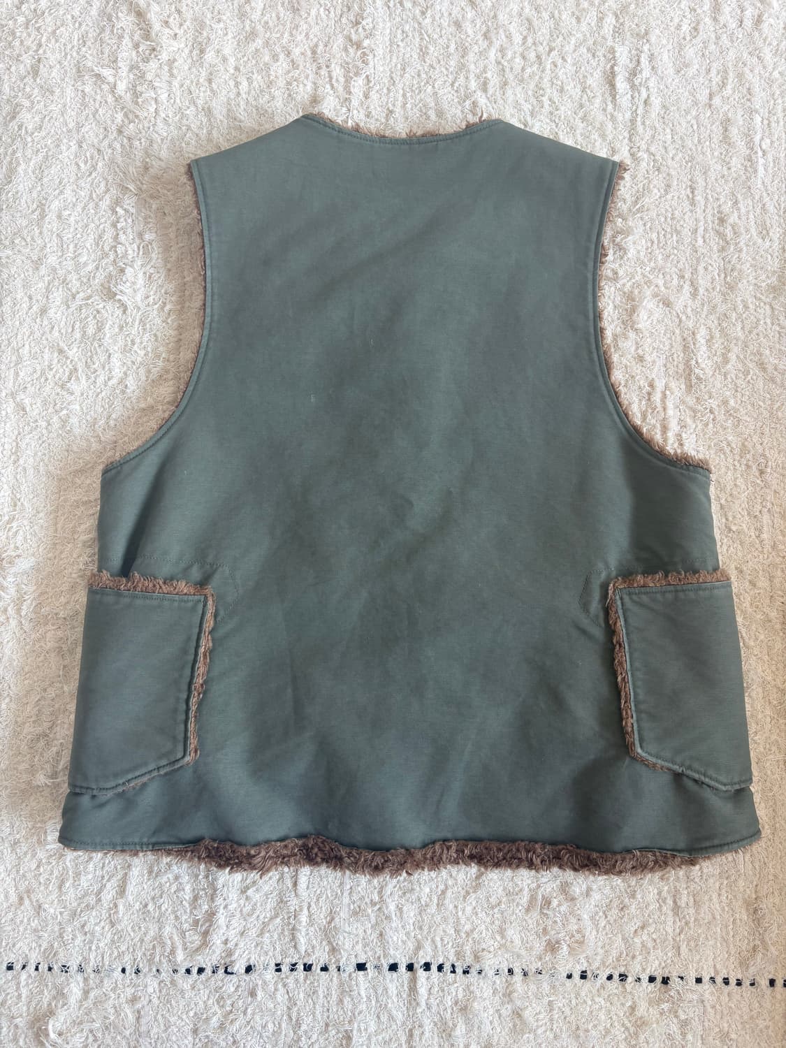 Engineered Garments 엔지니어드 가먼츠 리버시블 퍼 베스트 상품이미지2