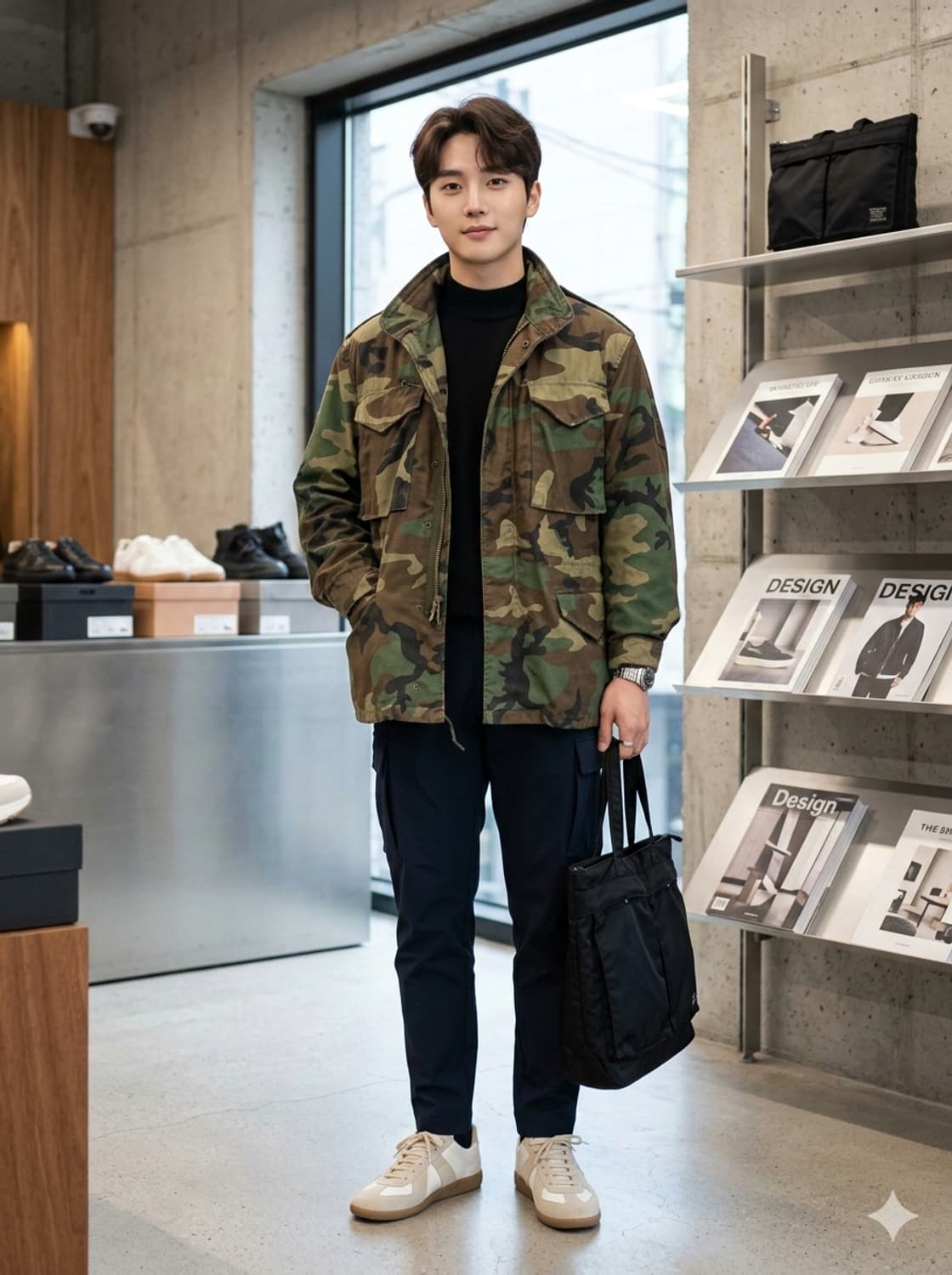 미군 오리지널 M-65 우드랜드 필드 자켓 상품이미지1