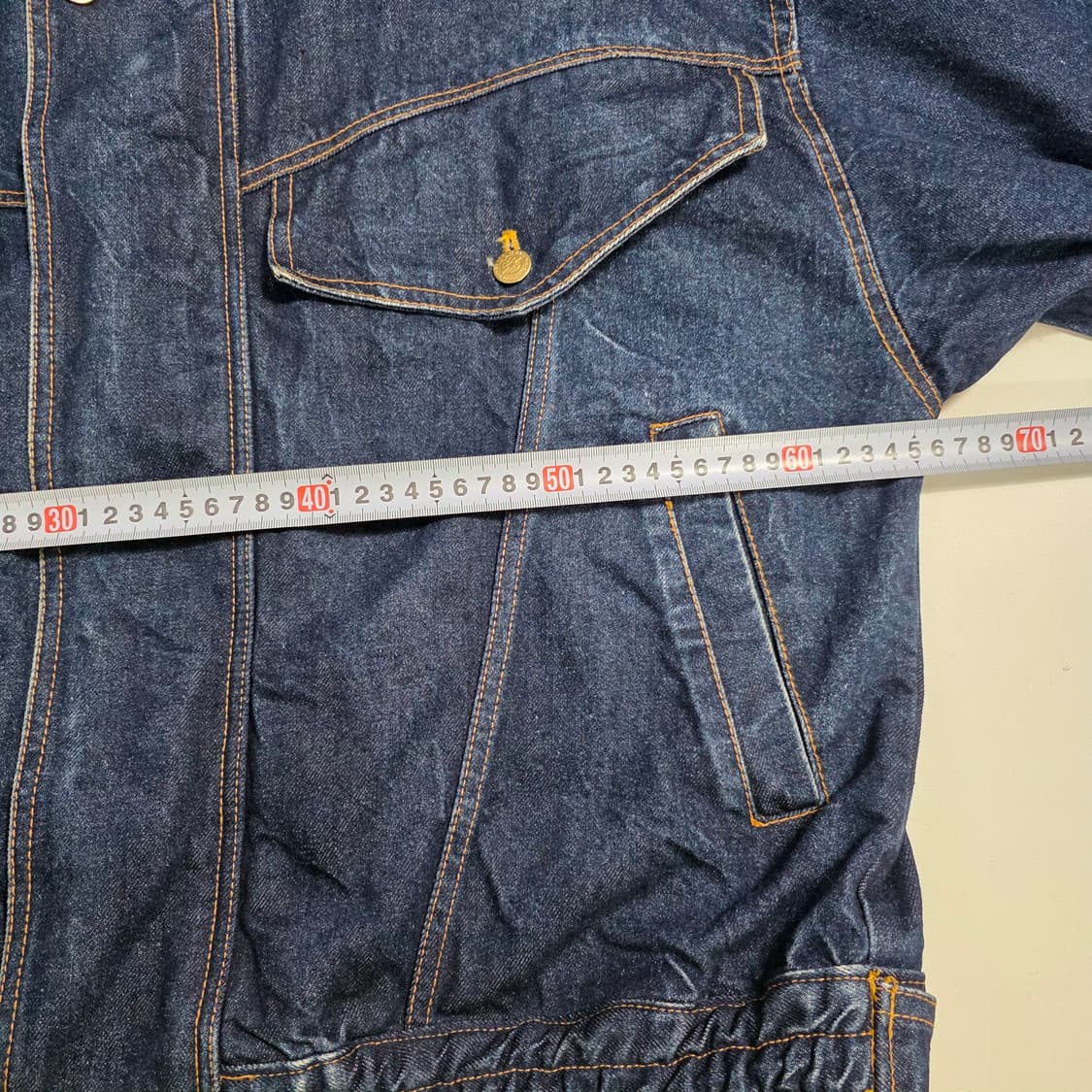 0728 MONREALE 빈티지 데님자켓 / 일본 빈티지 스타일 / L 상품이미지3