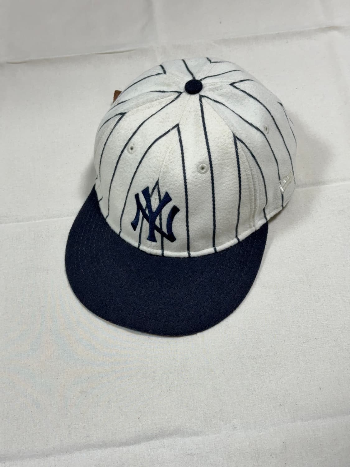 에메레온도르 스트라이프 울 볼캡 뉴욕 양키스 상품이미지1
