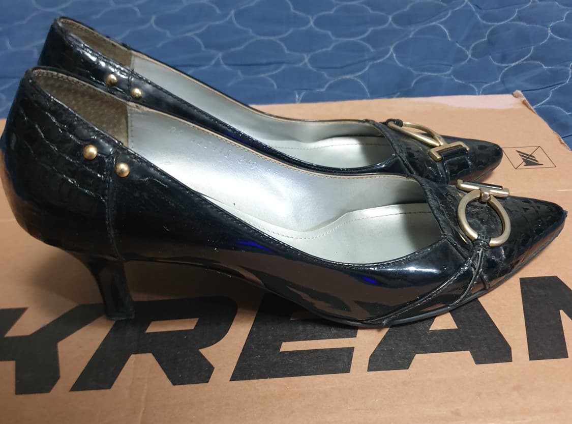 MOOK CHANNEL 하이힐 블랙 (240) 굽7cm 상품이미지2