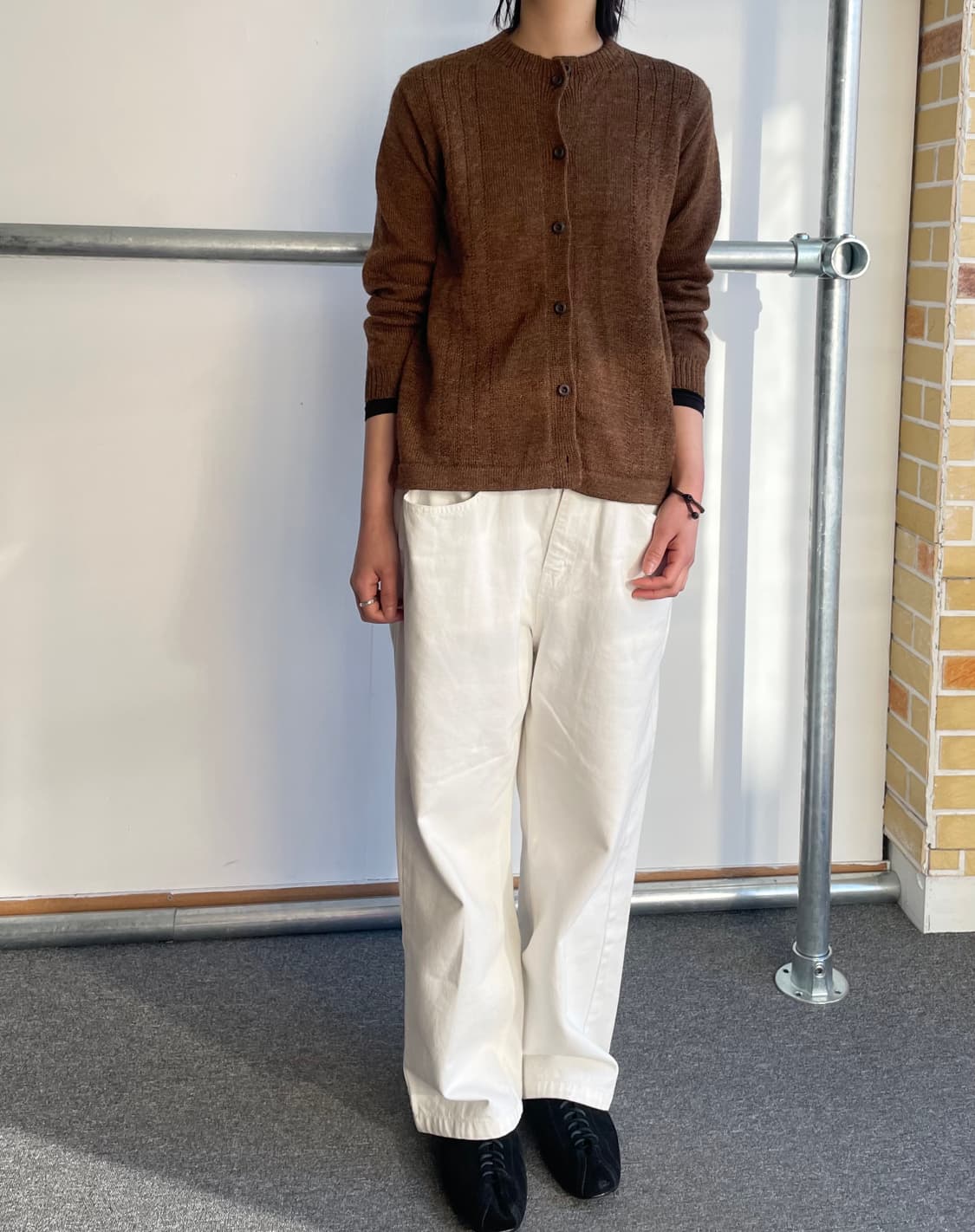 Brown cardigan 상품이미지5