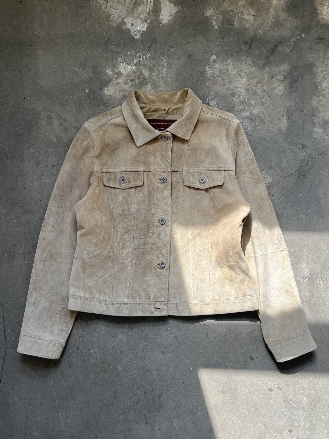 Eddie Bauer 스웨이드 트러커 자켓  상품이미지1