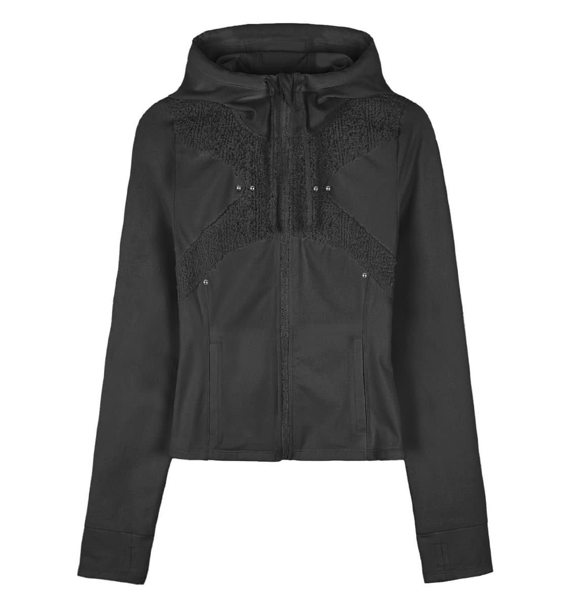 bonnae 본네  pierced finger hole hoodie jk 상품이미지3