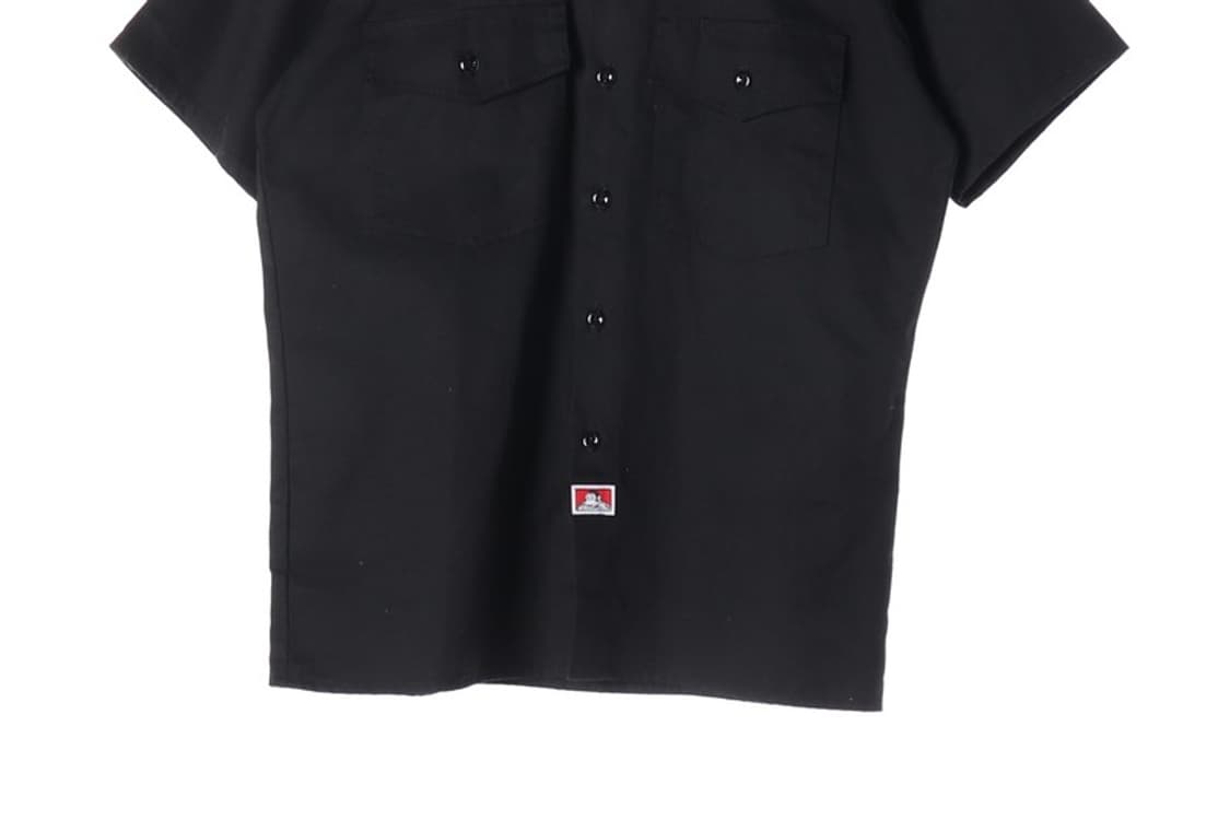 벤데이비스 USA제 하프집업 워크 반팔 셔츠 상품이미지4