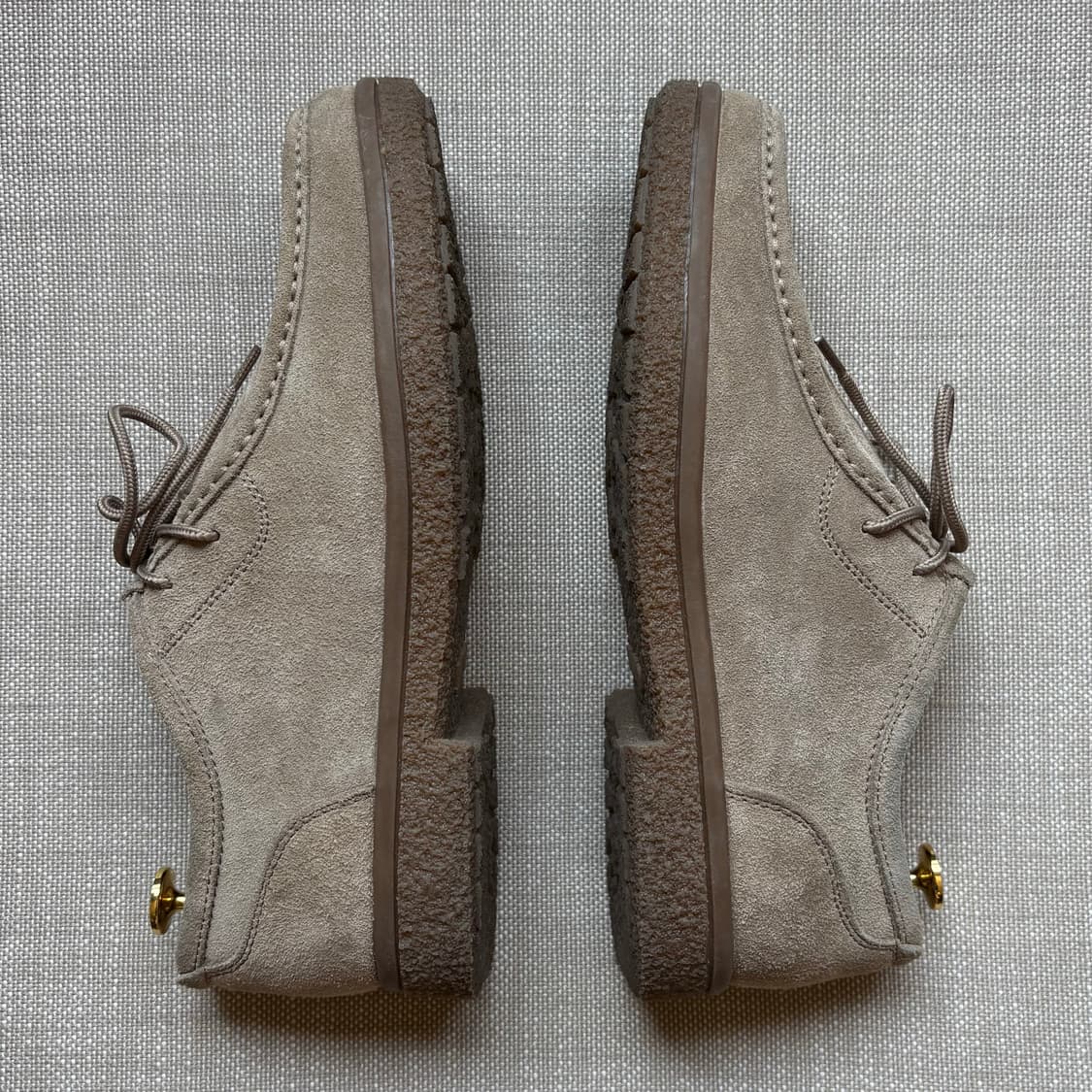 [8.5D] USA EASTLAND 카키 스웨이드 모카신 상품이미지5