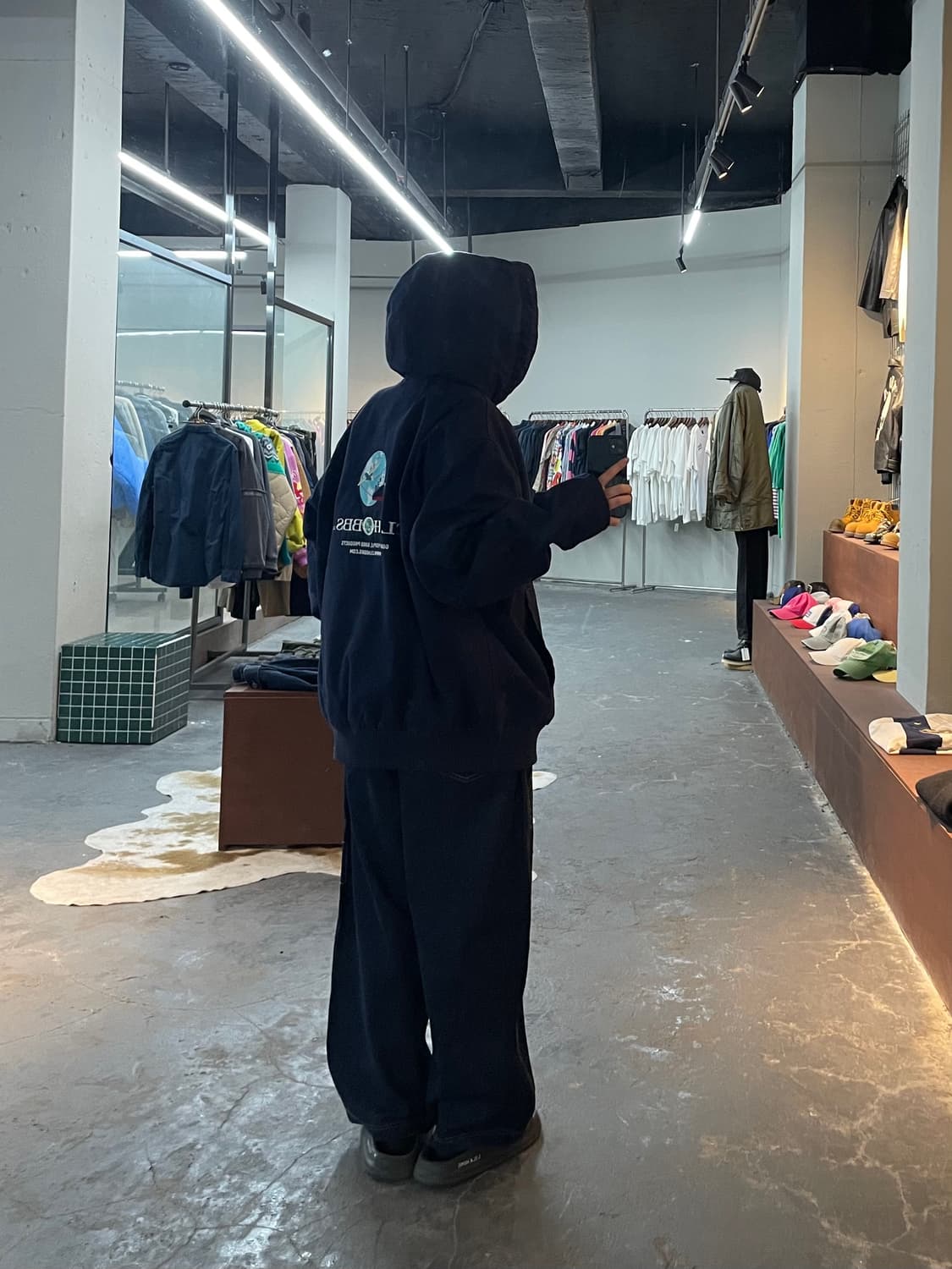 칼하트 OG 네이비 샌드스톤 액티브 워크 자켓 H2098 상품이미지2