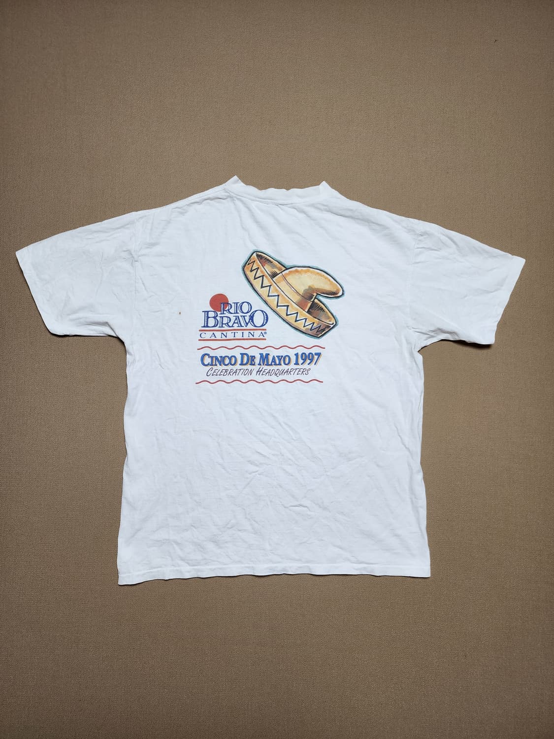 1997 Rio Bravo Cantina Cinco De Mayo 티셔츠 상품이미지2