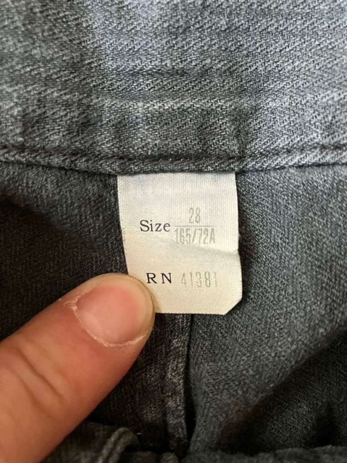 RRL 더블알엘 US 밀리터리 헤린본 트윌 베이커 쇼츠 상품이미지9