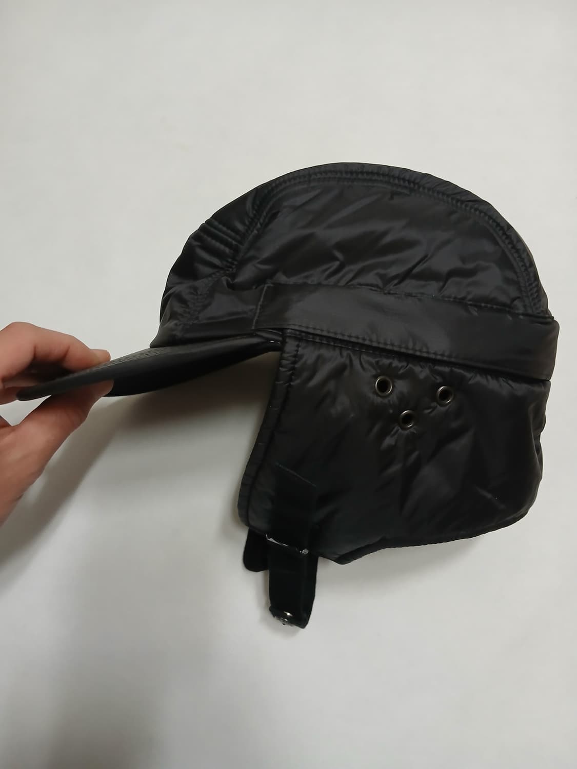 이스트로그 / EASTLOGUE 퀼티드 5 패널 캡 블랙 퀀텀 / M 상품이미지7