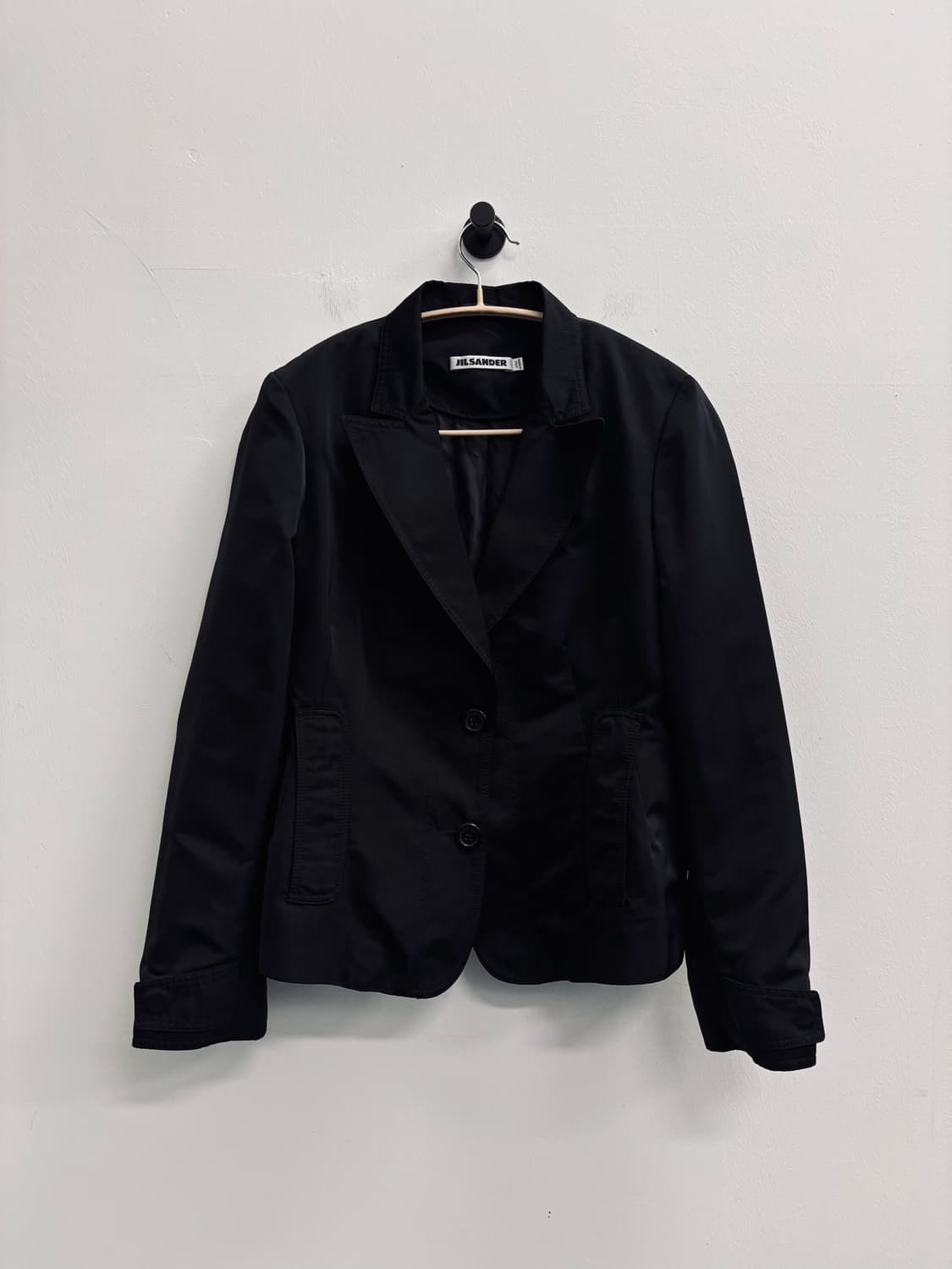 JILSANDER 질샌더 블랙 2버튼 블레이저 자켓 상품이미지2