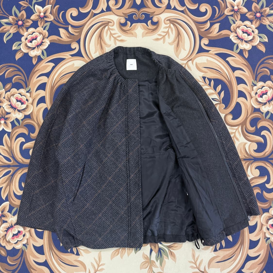 (2)구호 KUHO 하운드투스 체크 울 자켓 상품이미지3