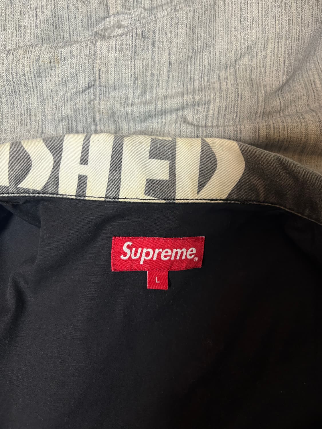 슈프림 트레셔 16 워크자켓 블랙 L 상품이미지6