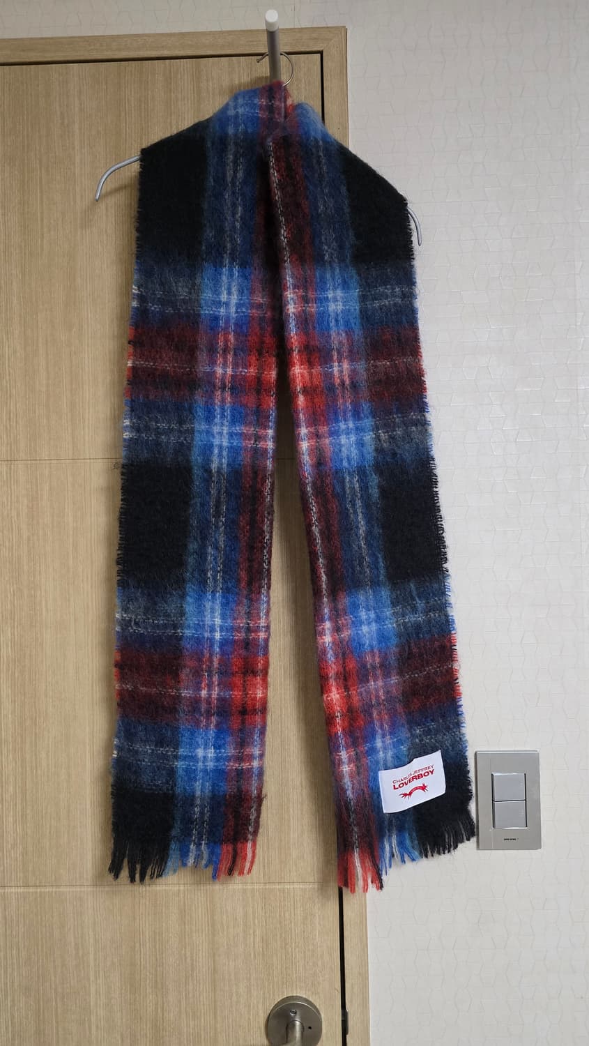 찰스제프리 러버보이 타탄 체크 목도리 상품이미지2