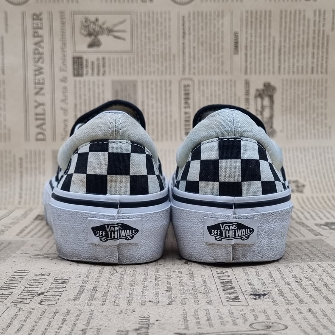 반스 체커보드 리프트 여성슬립온 230 상품이미지4