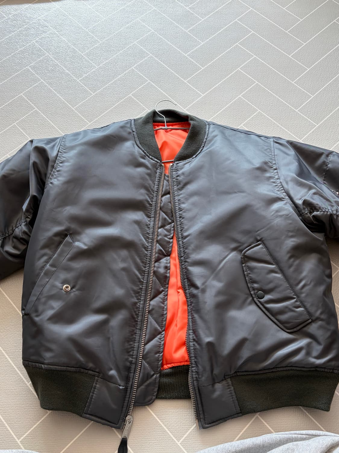 로스코 ma-1 건메탈 L사이즈 상품이미지1