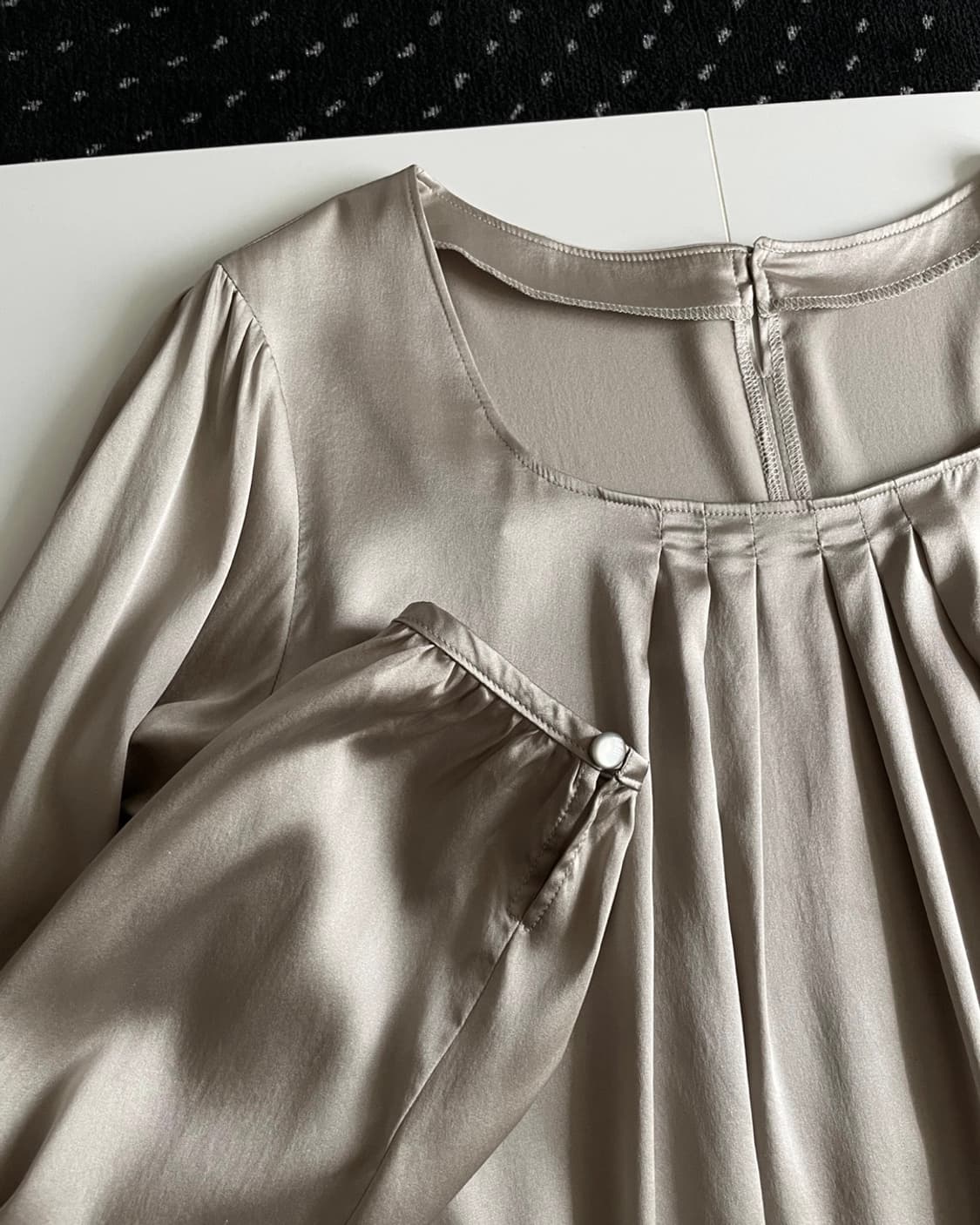 silk pullover blouse 상품이미지7
