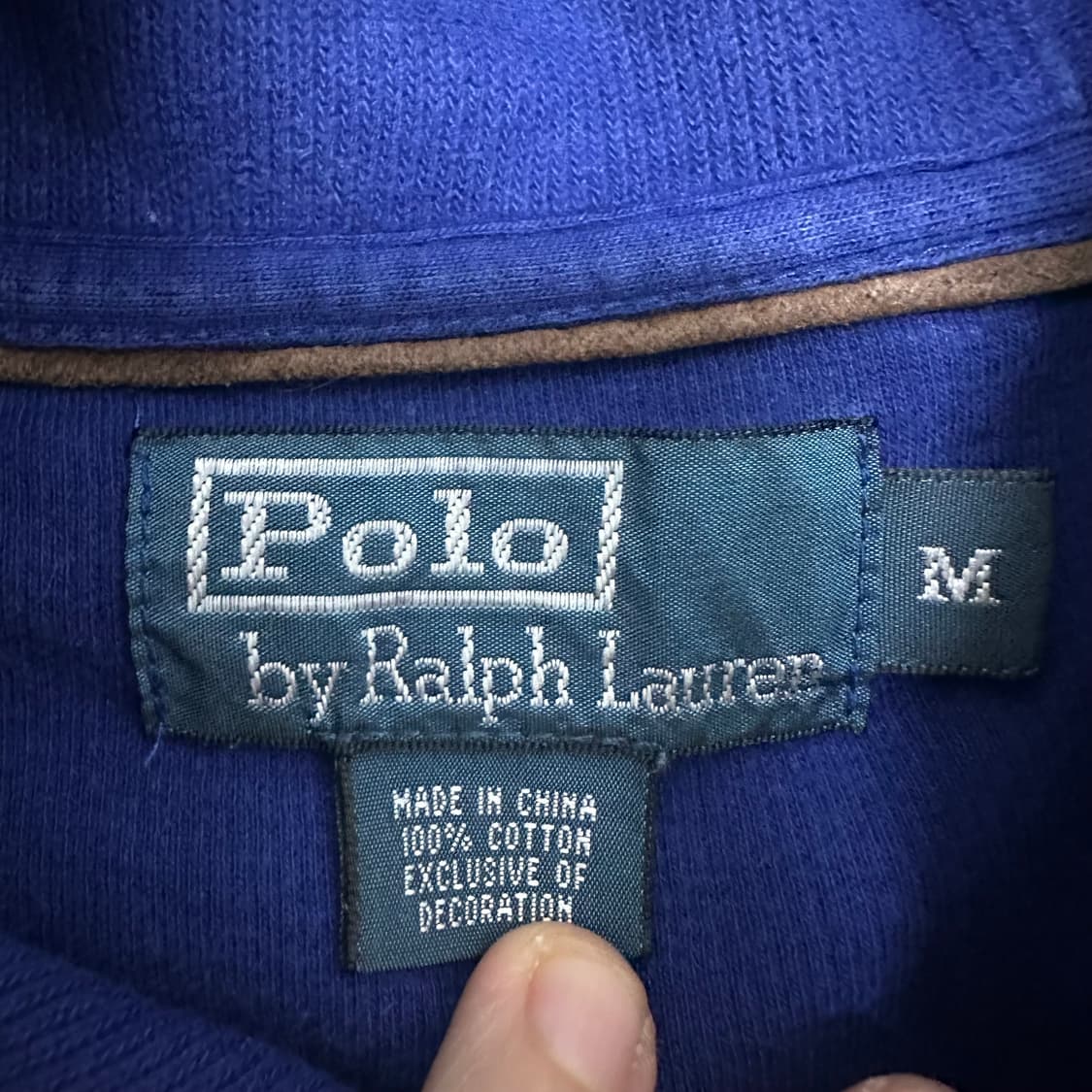 POLO 폴로 랄프로렌 니트 블루 M 상품이미지3