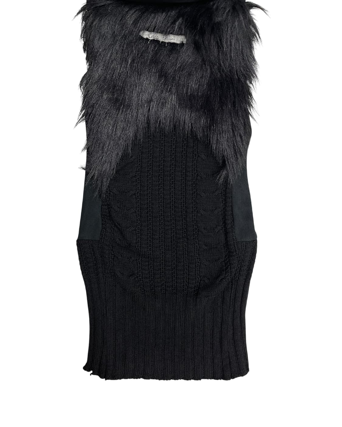 앨리스 아우아 패디드 카라 퍼 베스트 상품이미지7