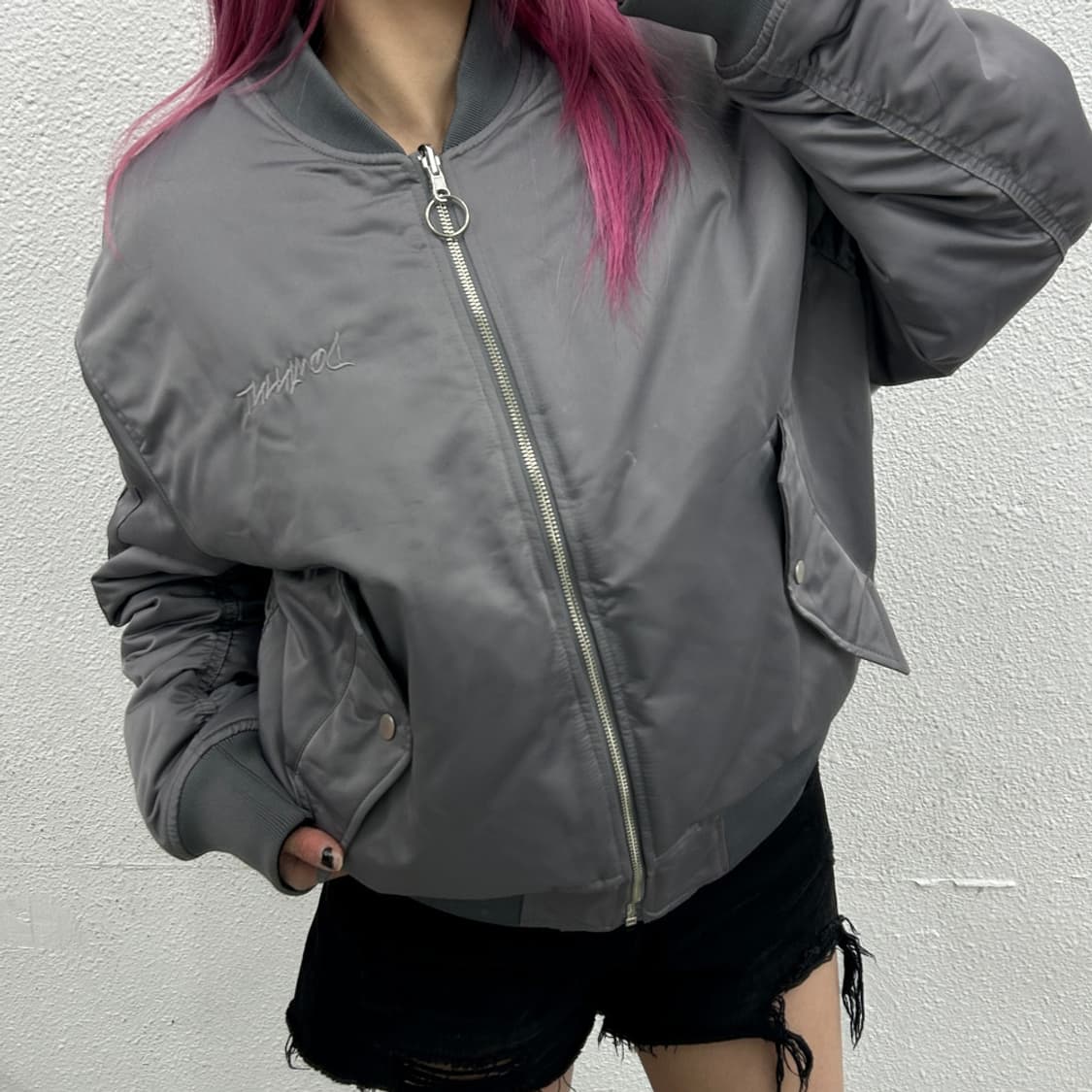 DMNT 반다나 패턴 리버시블 MA-1 점퍼 L ( 출고가 459000원 상품이미지2