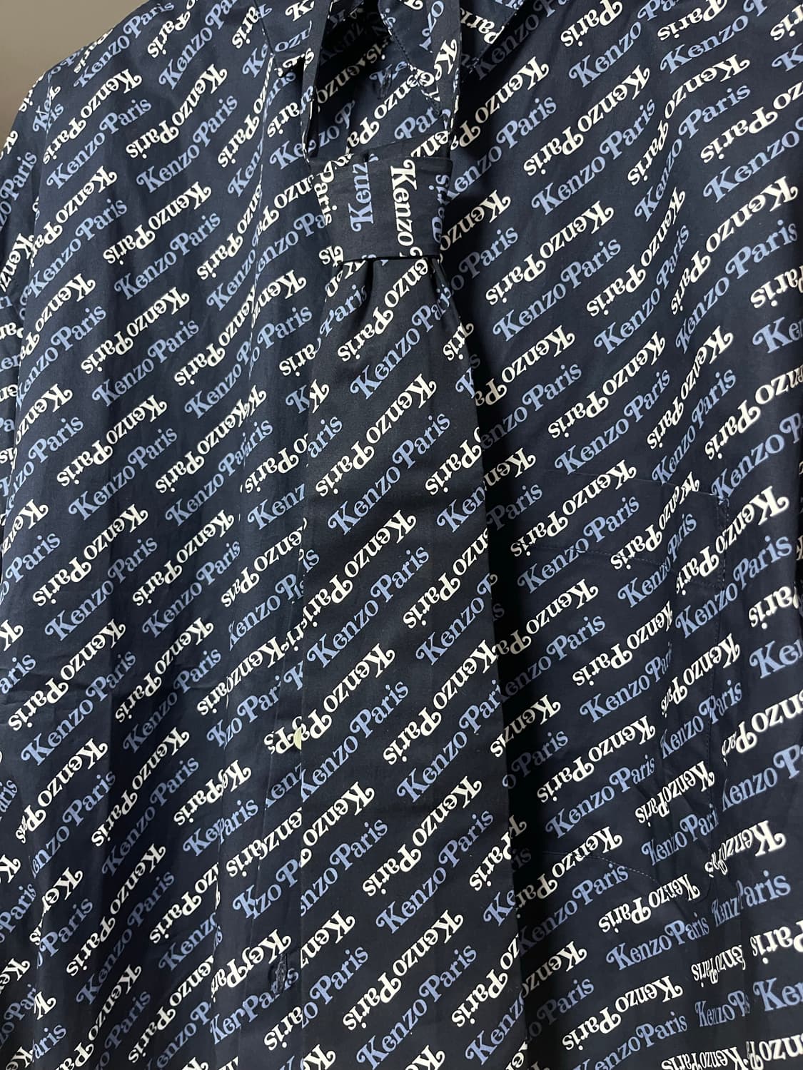 42)KENZO x 베르디 PARIS 셔츠 올오버 로고 상품이미지3