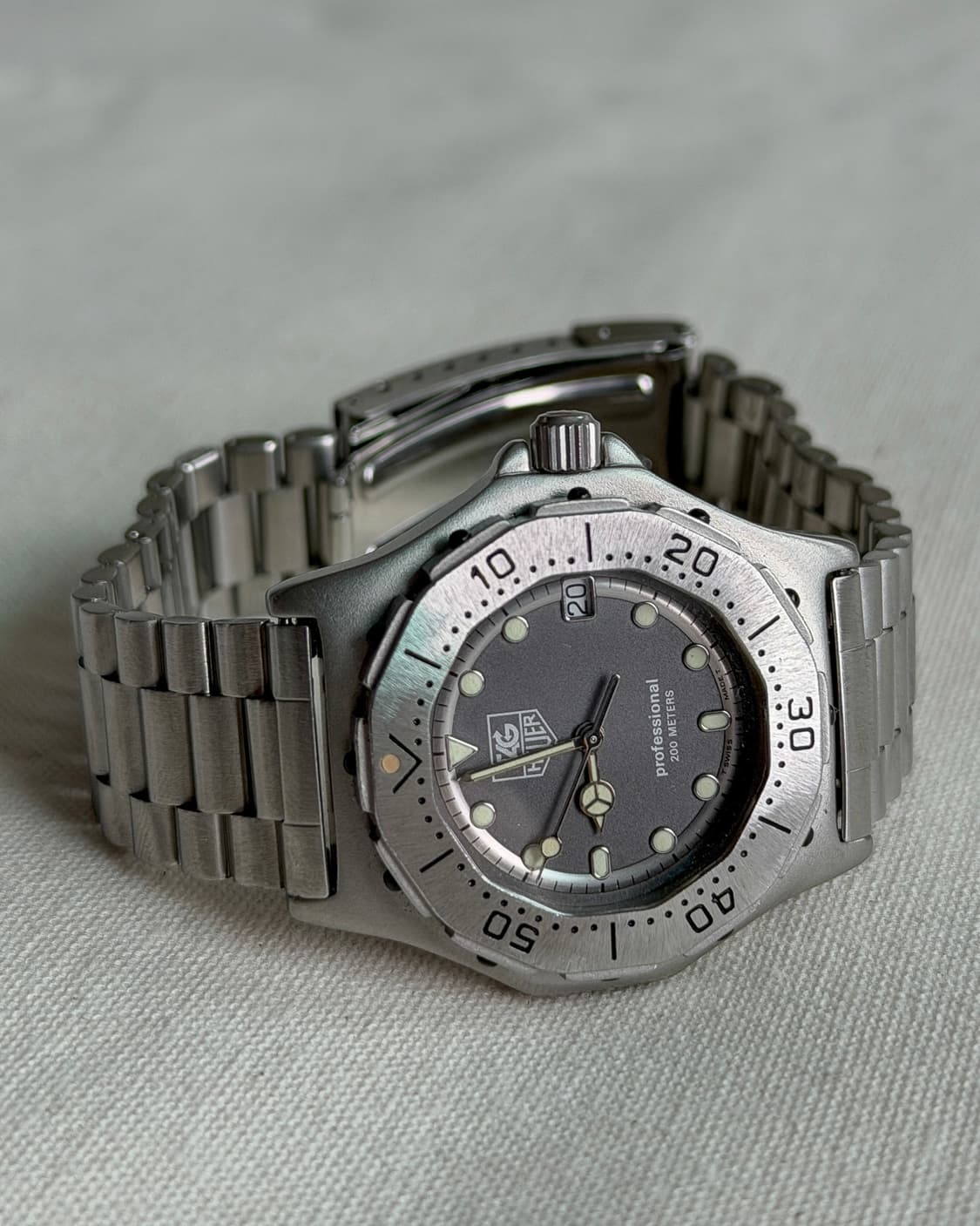 태그호이어3000 그레이 다이얼 36mm 상품이미지10