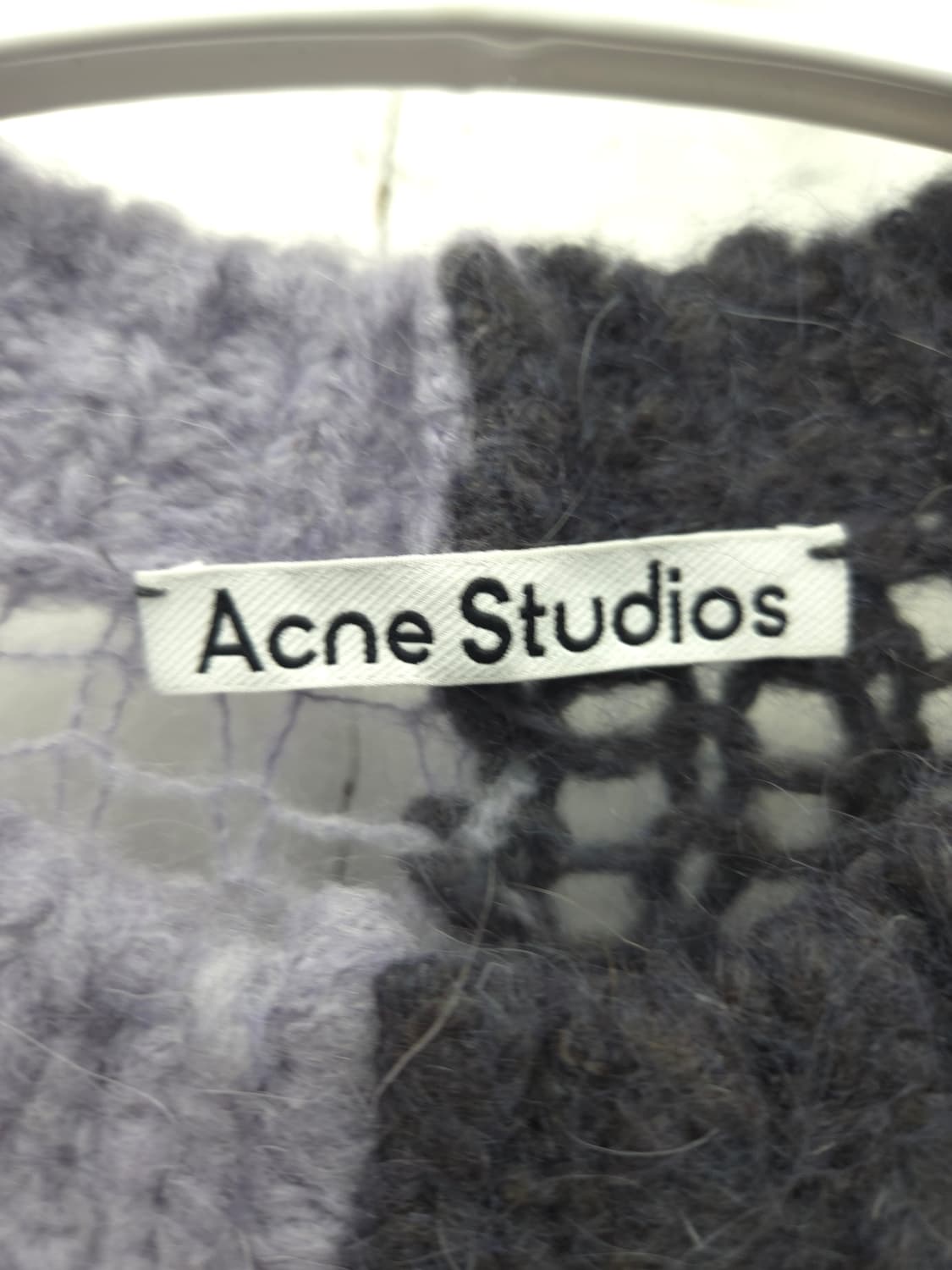 M 아크네스튜디오 체크 패턴 니트 스웨터 상품이미지3