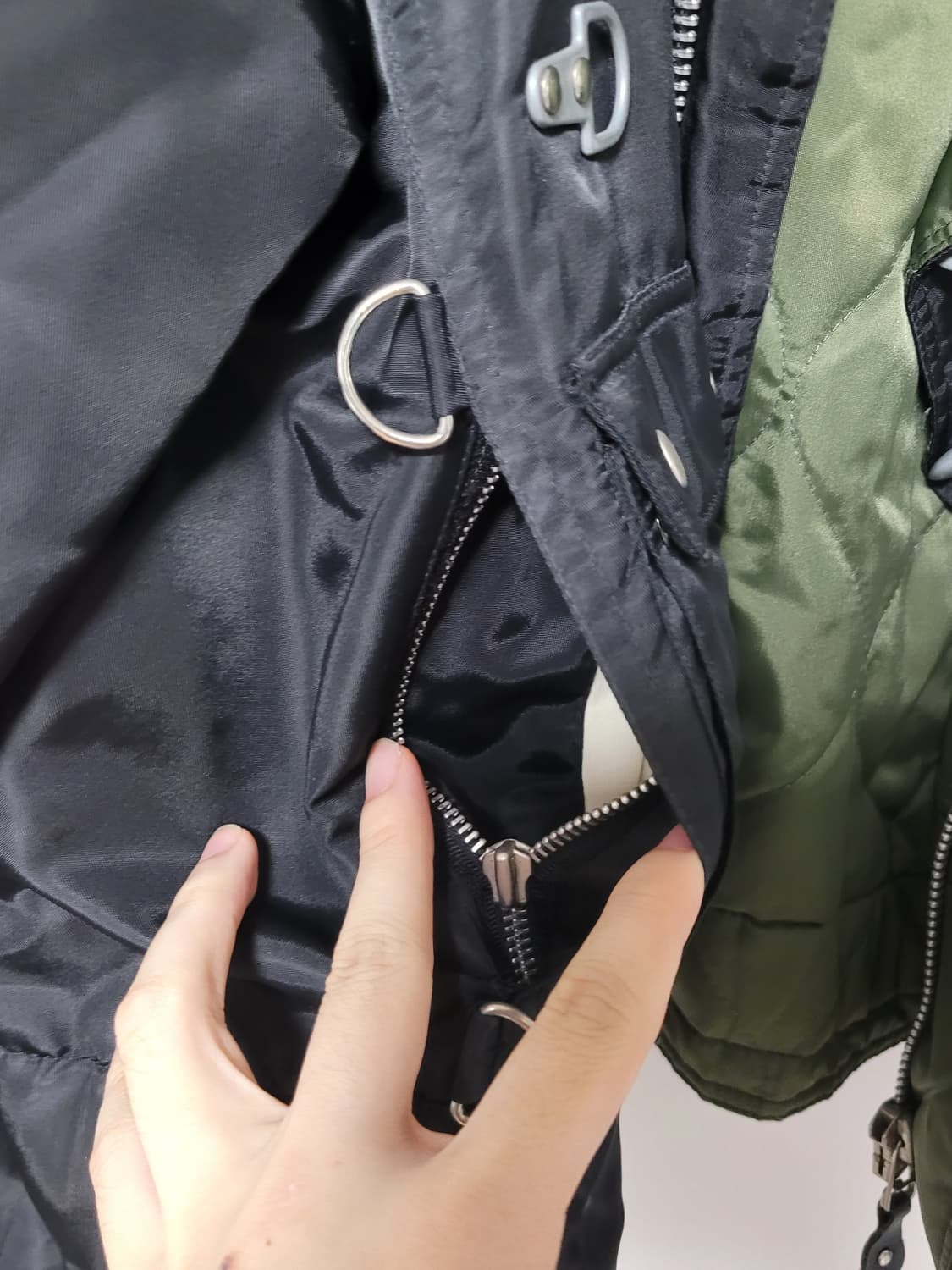 Allen & hanson vintage fireman 파이어맨 ma-1 상품이미지4