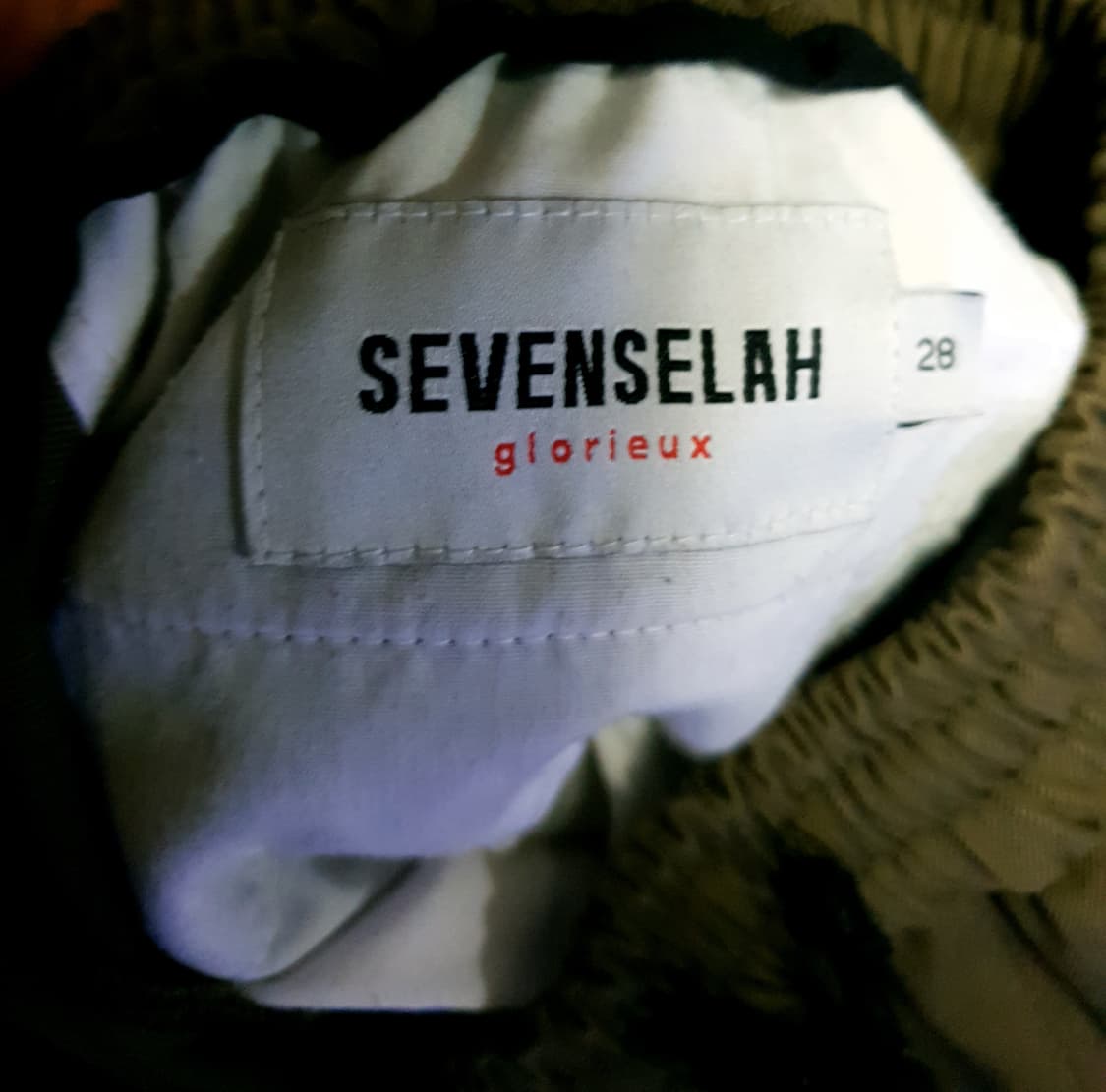 세븐셀라 OG 허리밴딩 카고 스판 조거팬츠 (28) 2종류 상품이미지4