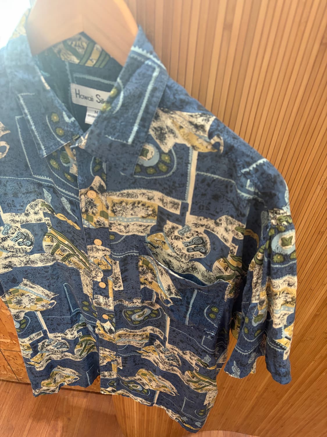 Hawaii Silkyway 100% Washable Silk Shirt 상품이미지4