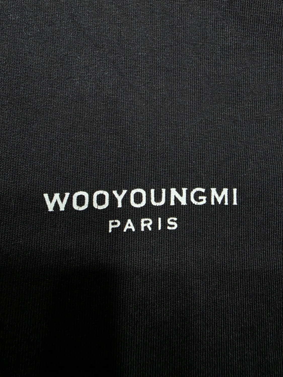 우영미 백로고 플라워 프린팅 반팔티 110 상품이미지7