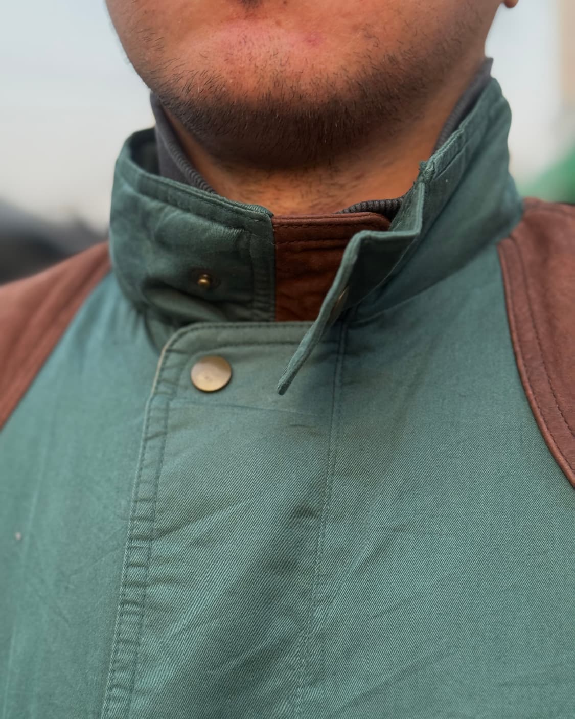 80-90‘s 에디바우어 구스다운 아웃도어 베스트 L 상품이미지10