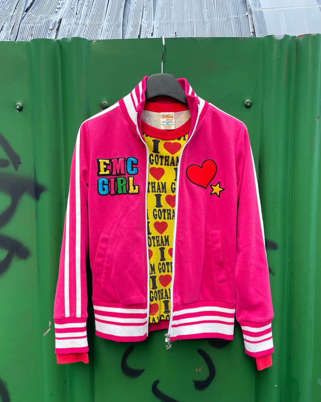 Retro heart star pink track top  상품이미지8