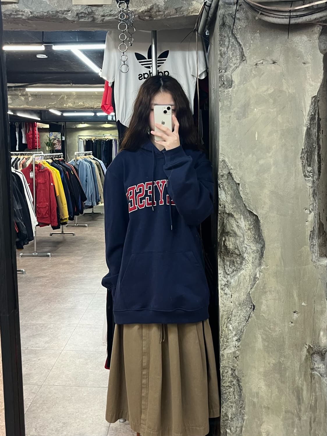 예스아이씨 후드티 네이비 XL #csz2349 상품이미지2