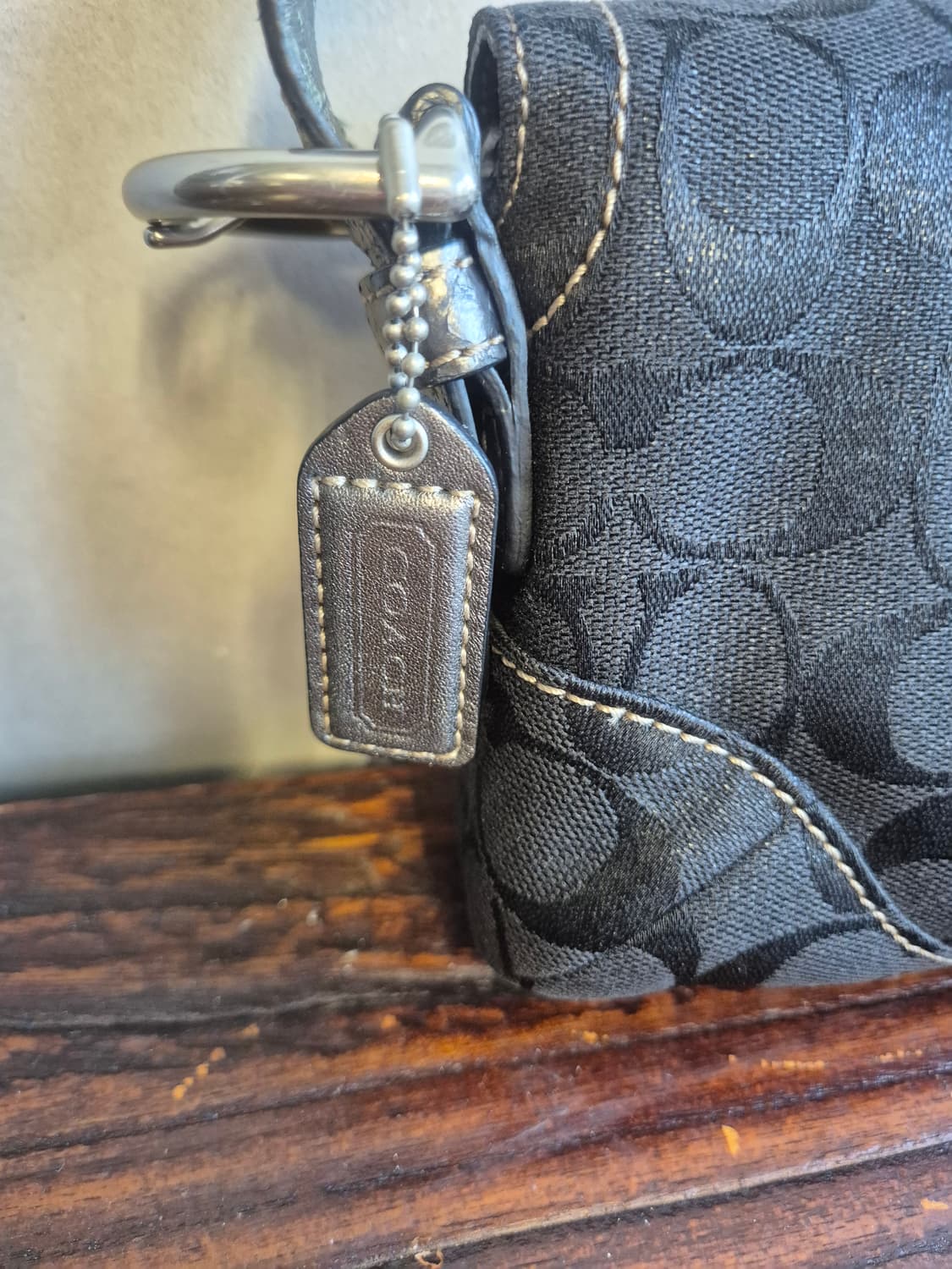 coach 코치 시그니처 캔버스 미니 바게트백(더스트백 포함) 상품이미지6