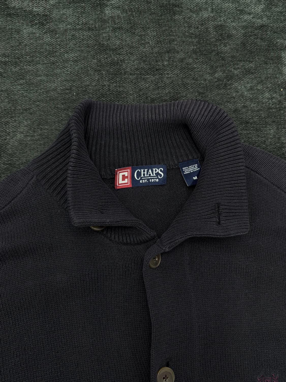 chaps ralph lauren 버튼 가디건 상품이미지5