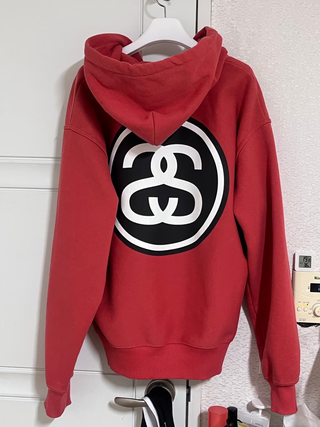 스투시 ss링크 후드 페퍼 m 상품이미지4