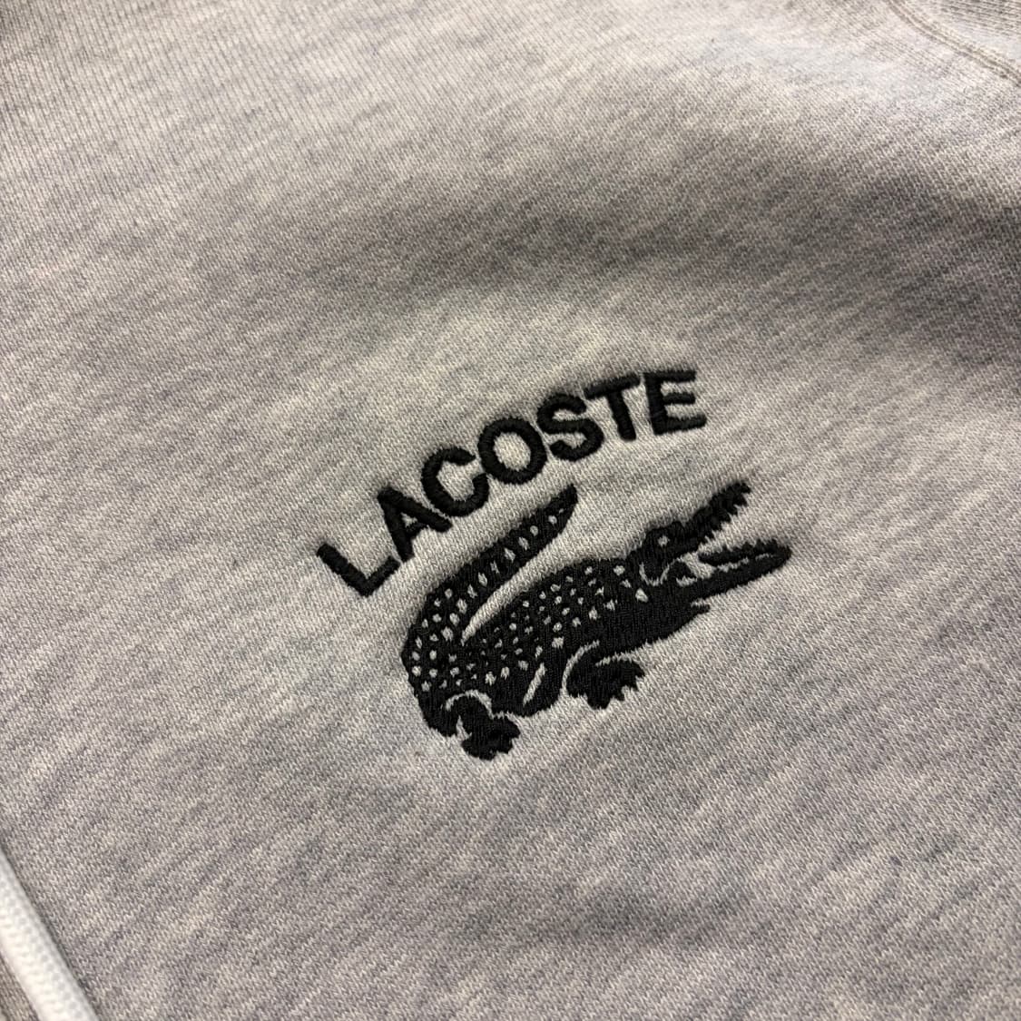 [S] 라코스테 클래식핏 그레이 스웻 후드티 C515 상품이미지4