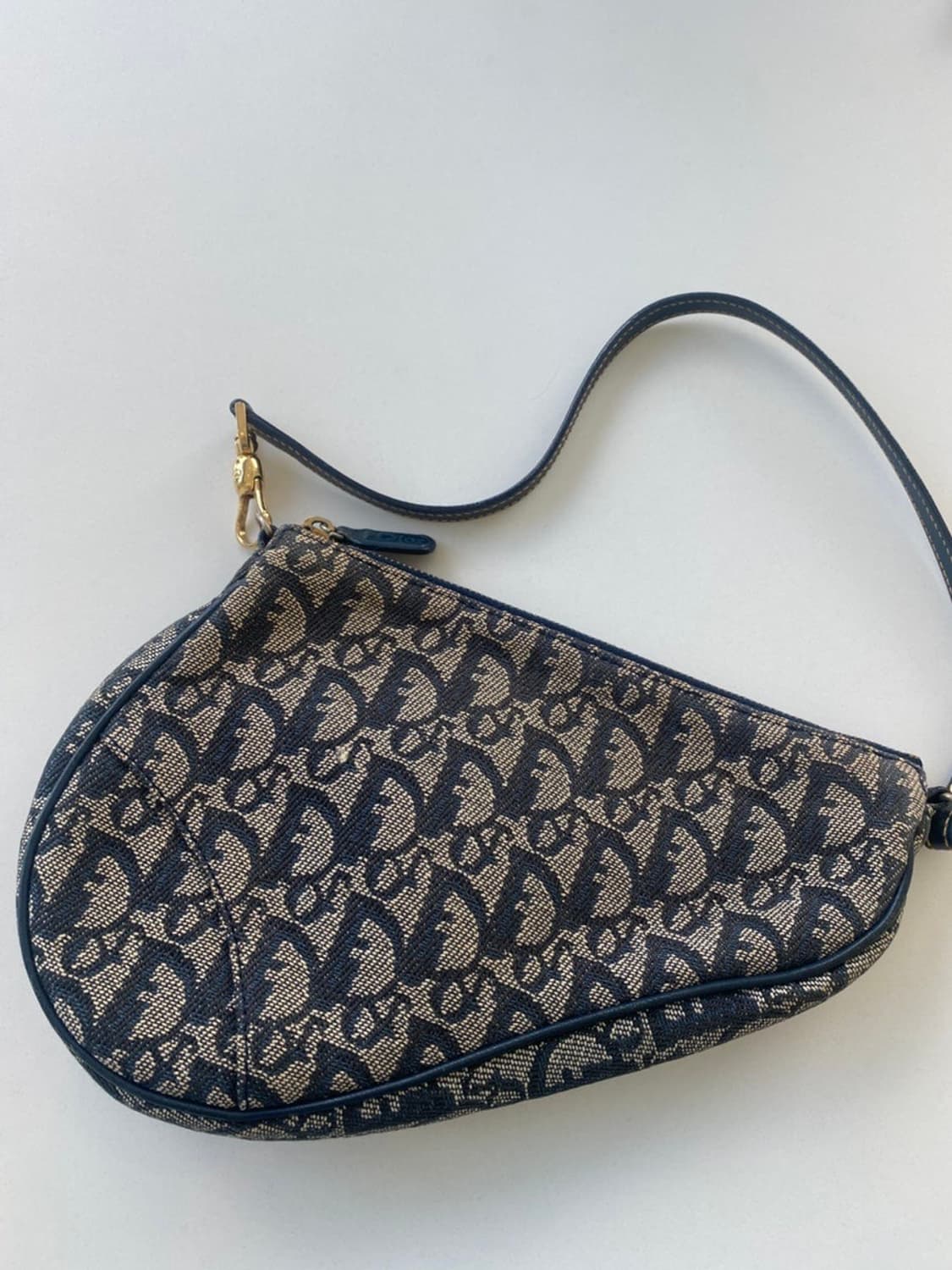 정품 디올 오블리크 새들파우치백 상품이미지8