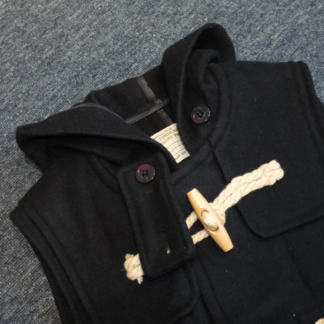 빔즈보이 울 후드 베스트 상품이미지2