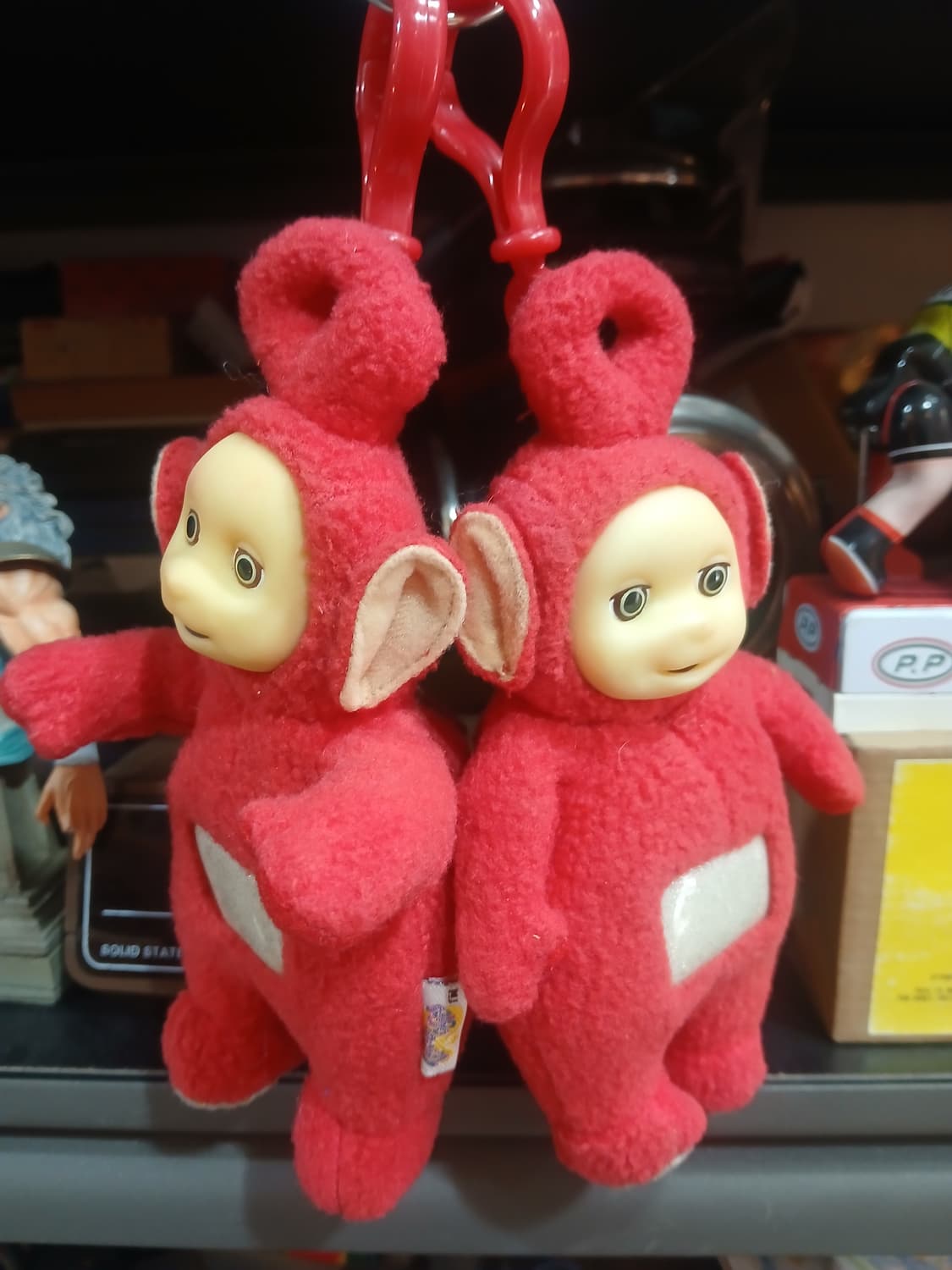 빈티지 텔레토비 봉제 키링 상품이미지1