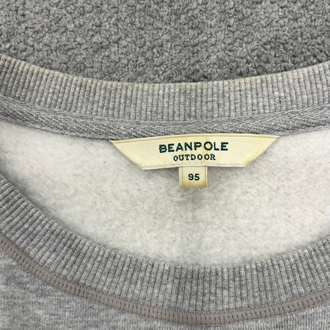 95 빈폴 그레이 맨투맨 스웻셔츠 상품이미지6