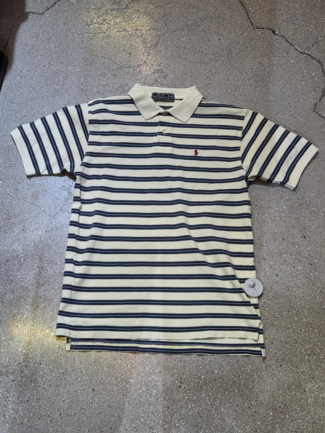 Polo 폴로 스트라이프 반팔 카라티 상품이미지3