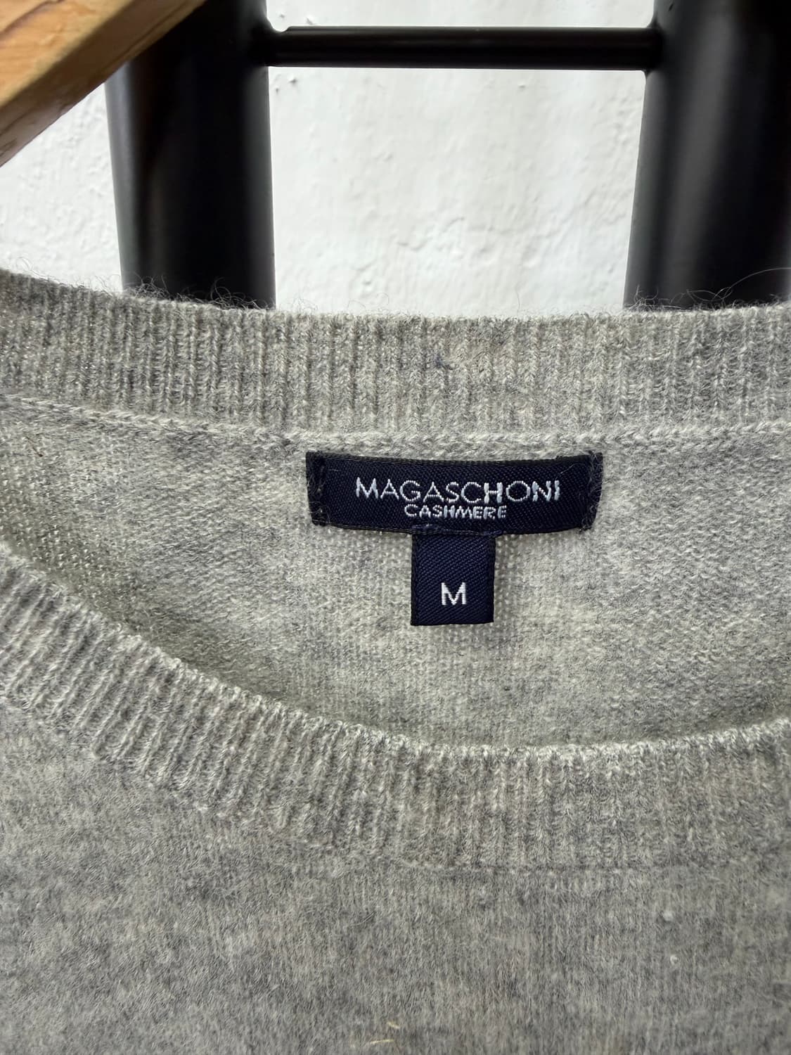 정품) MAGASCHONI 여성 캐시미어100 니트 M  상품이미지5