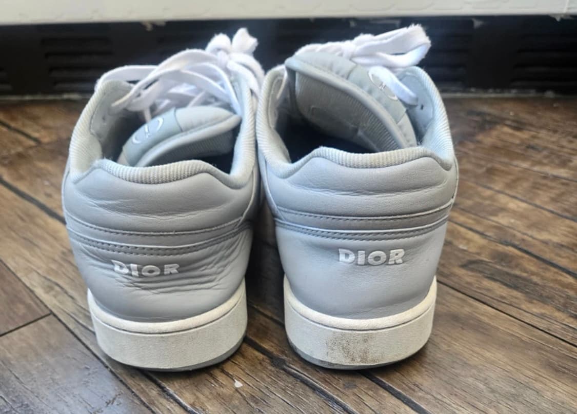 [정품] Dior  오블리크 B27 로우탑 스니커즈 그레이 42 상품이미지3