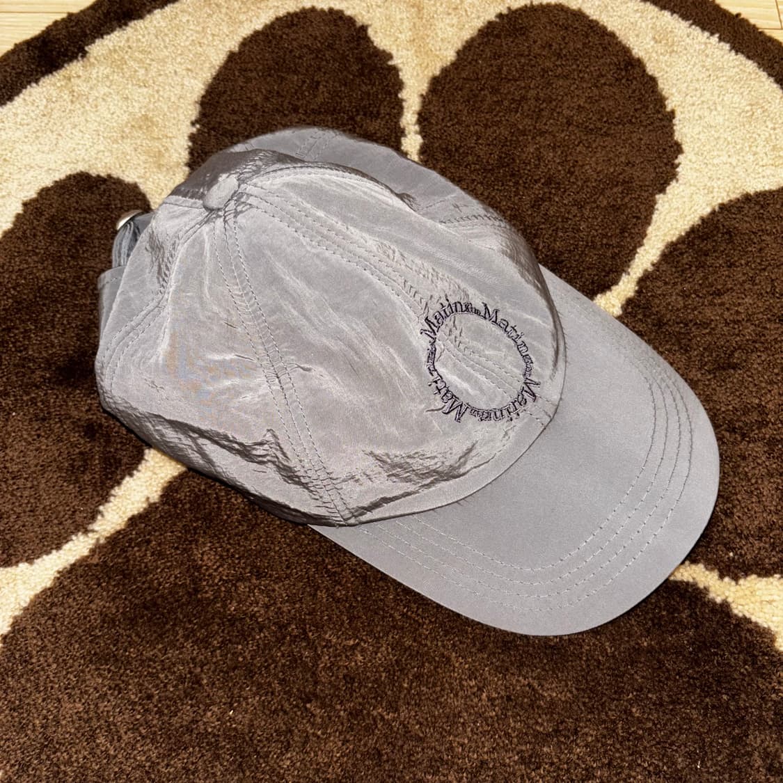 마뗑킴 나일론 볼캡 그레이 상품이미지1