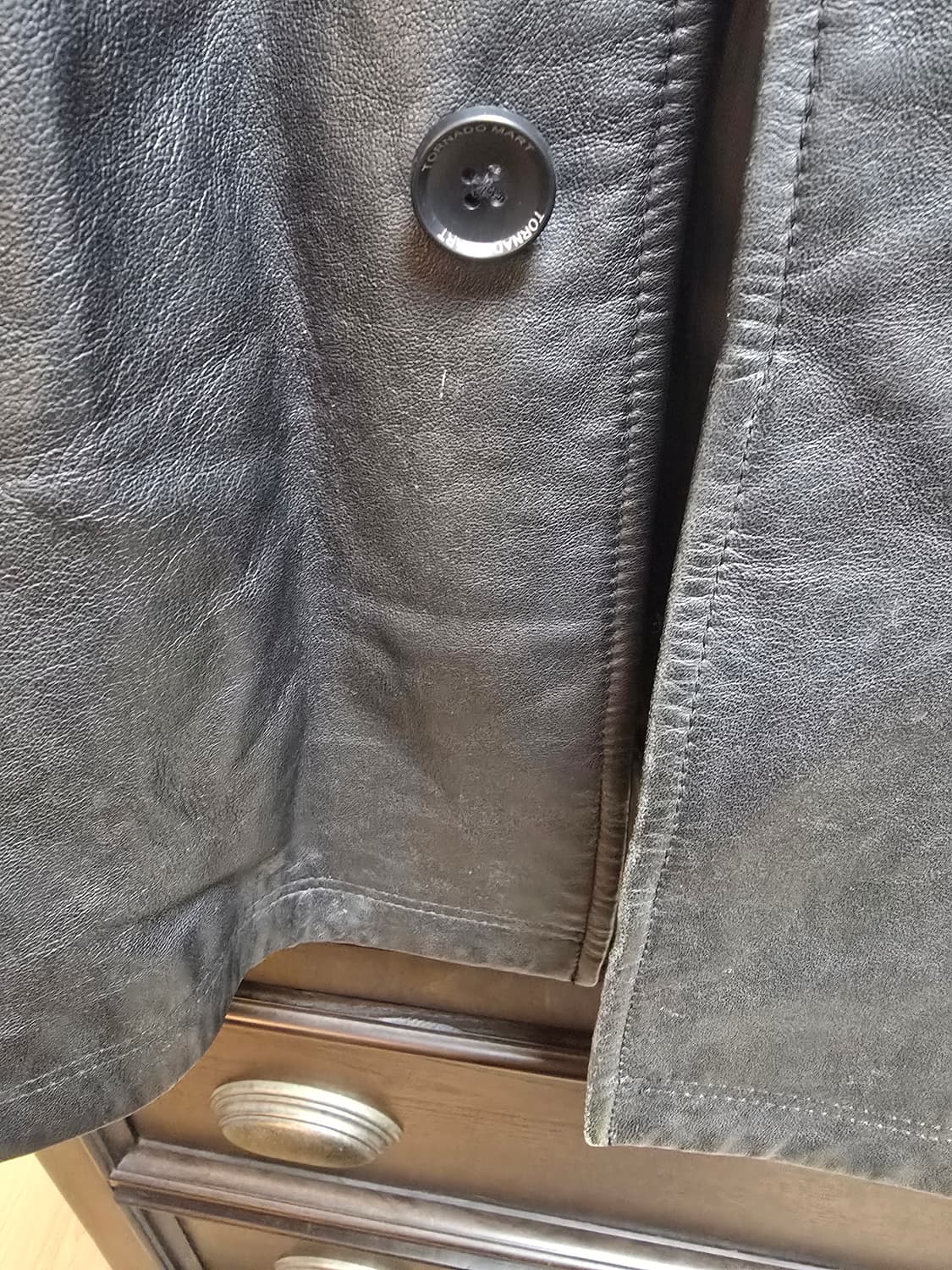 일본 토네이도 마트의 고품질 양가죽 자켓입니다. 상품이미지3