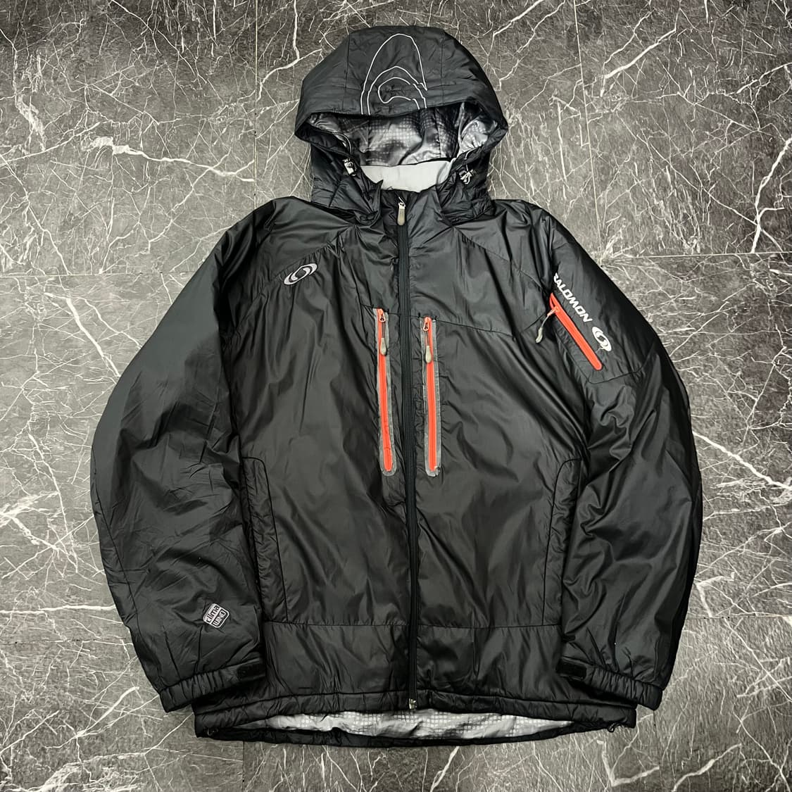 살로몬 컴포맥스 나일론 쉘 패디드 후드 자켓 상품이미지1